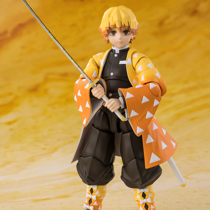 Zenitsu Agatsuma Demon Slayer Kimetsu no Yaiba S.H.Figuarts
