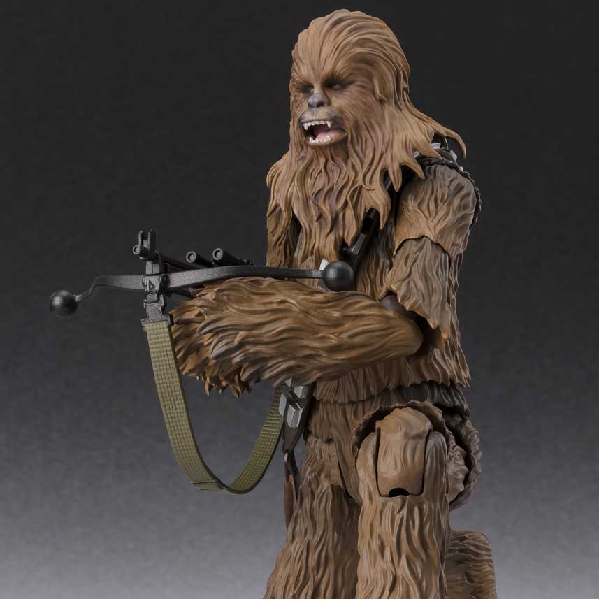 Star Wars Chewbacca Classic Ver. A New Hope S.H.Figuarts Figure Bandai