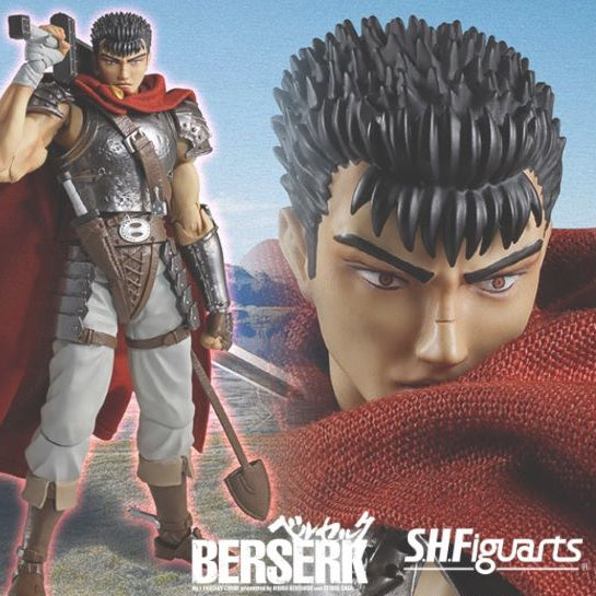 Guts Berserk "Band of The Hawk" S.H.Figuarts Figure Bandai