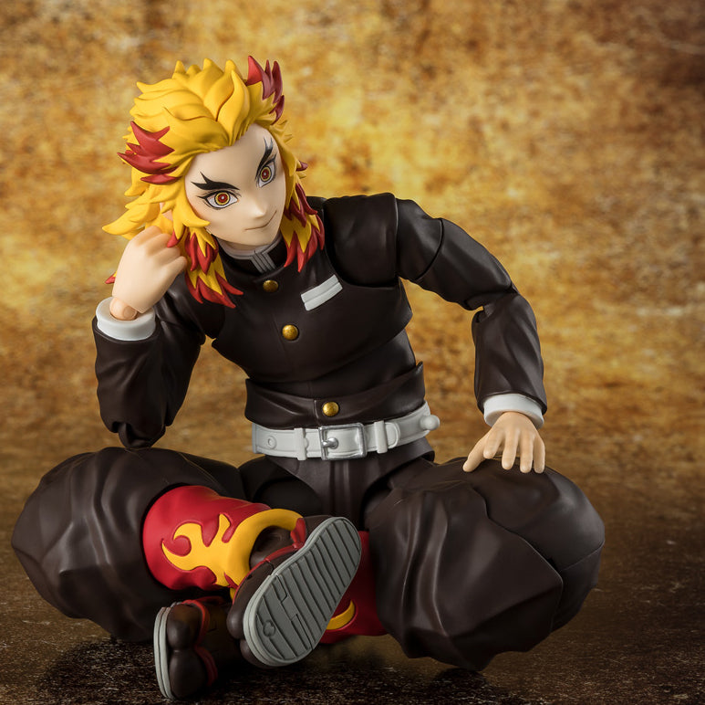 Kyojuro Rengoku Demon Slayer Kimetsu no Yaiba S.H.Figuarts Figure Bandai