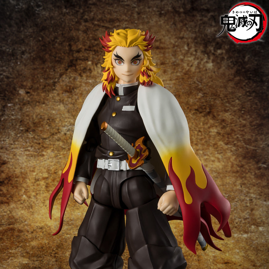 Kyojuro Rengoku Demon Slayer Kimetsu no Yaiba S.H.Figuarts Figure Bandai