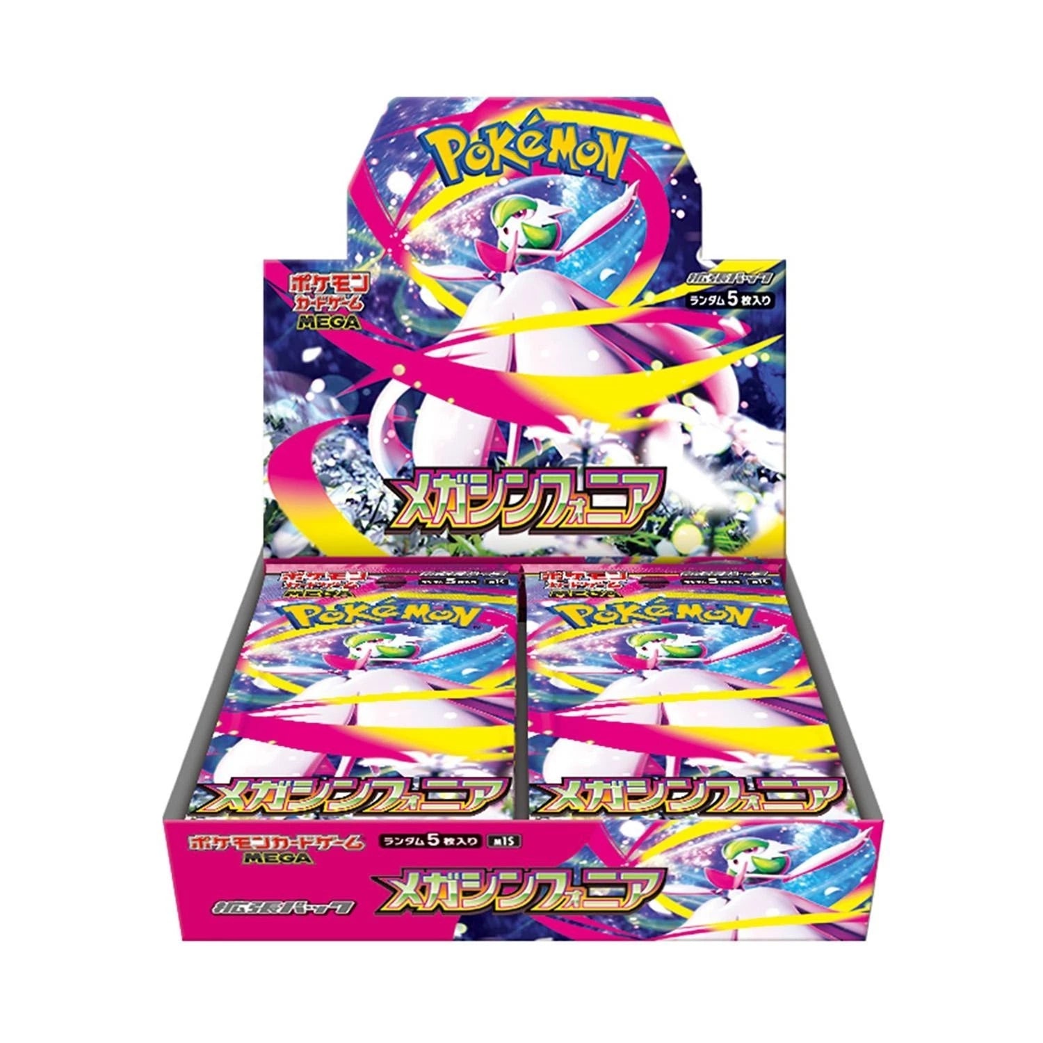 Pokemon Card Game Mega Brave & Symphonia Booster Box Sets M1L/S Japanese