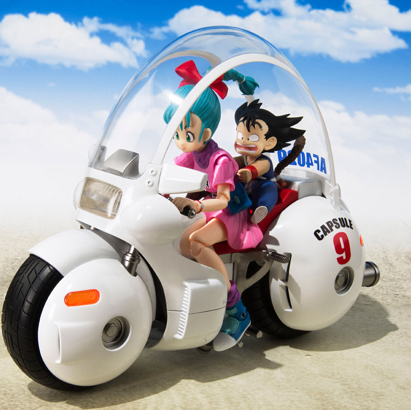 Dragon Ball Bulma's Motorcycle Hoipoi Capsule No.9 S.H.Figuarts Figure Bandai