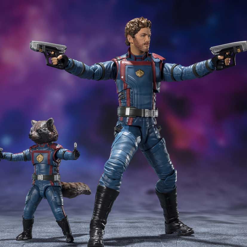 Star Lord & Rocket Raccoon (Guardians of the Galaxy: Vol. 3) S.H.Figuarts Figure Bandai
